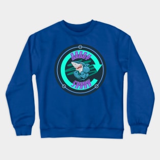 Big Daddy Shark- Tough Guy Design- Father's Day Crewneck Sweatshirt